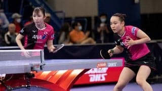 伊藤/早田ペア、完勝でベスト16進出　次戦はドイツペアと対戦＜世界卓球2021＞