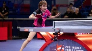 平野美宇、約1時間に及ぶ熱戦を制す　日本勢でベスト16入り第1号＜世界卓球2021＞