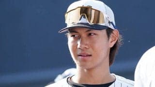 鍛え上げた腕から浮き出る「血管!!」　ロッテ藤原の肉体に注目「なんやこのイケメン」