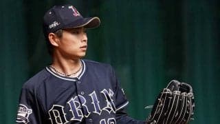「ジャニーズと言っても遜色ない」　劇勝呼んだオリックスの“イケメン”にファン大興奮