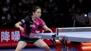 石川佳純、16強入り　4ゲームで18点しか与えない完勝劇＜世界卓球2021＞