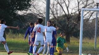 [女子サッカー]試合終了間際の劇的弾！山学大に１－０勝利