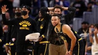 今季初競演を終えたカリー兄弟…兄ステフが自己最高の活躍を続ける弟セスを称賛