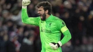 CLで主将務めたアリソン、選手から選ばれた名誉に歓喜　「僕らには素晴らしいキャプテンがいるが…」