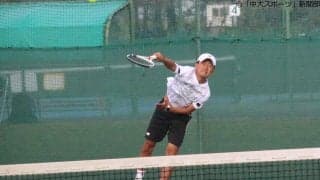 石井、倉持が躍動！将来への大きな糧となるー2021年度関東学生テニス選手権大会