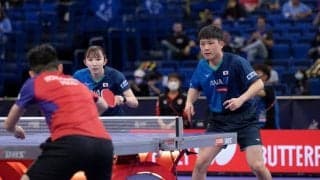 日本勢、複でベスト8入り続く　張本/早田ペアは強敵に勝利＜世界卓球2021＞