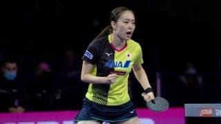 8強入りの石川佳純「良い意味で肩の力が抜けた」自身のプレーに手応え＜世界卓球2021＞