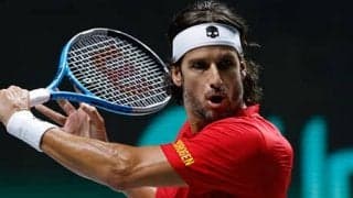 40歳ロペス躍動 デ杯白星スタート