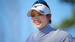 原英莉花、絶品チップインに思わずバンザイ　腰痛も「なんか良いです」良好で7位浮上