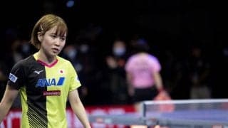 平野「少しずつでも近づきたい」　五輪女王の陳夢に大接戦も金星ならず＜世界卓球2021＞