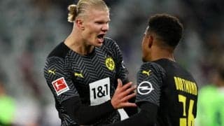 CL敗退ドルトムント、ハーランド復帰弾でヴォルフスブルクに勝利《ブンデスリーガ》