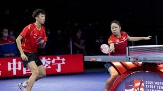 チャン・リリー/林高遠ペア、仏ペアに快勝　混合複の国際ペアがベスト4進出へ＜世界卓球2021＞