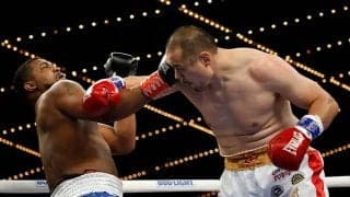 124kg中国人ボクサー、相手の目も泳がせた豪快TKOに米興奮「チャンにとっては朝飯前」