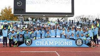 「自分たちのスタイルを貫き通す芯の強さが」J1昇格＆J2優勝の磐田を村井満チェアマンが祝福