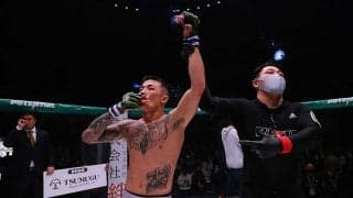 【格闘技／RIZIN TRIGGER 1st】萩原京平、地元・神戸の再起戦で“TKO勝利” 大晦日は「ドミネーター選手やりましょう」