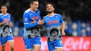 メルテンスの圧巻2発などで首位ナポリがラツィオに完勝、マラドーナの一周忌を勝利で飾る《セリエA》