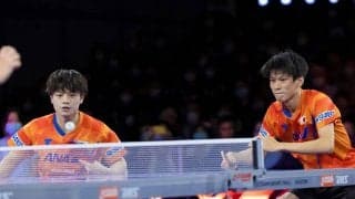 宇田/戸上ペア、銅メダル獲得も「悔いの残る大会だった」＜世界卓球2021＞
