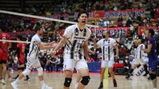 Vリーグの試合結果一覧（V1男女・11月27日、28日）