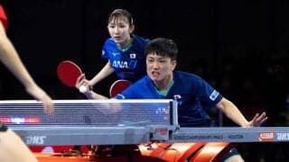 張本「これまで以上に危機感を持たないと」　早田との混合複で自身初のメダル獲得＜世界卓球2021＞