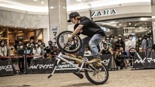 「マイナビ Japan Cup」BMXフリースタイル フラットランド種目 エリートカテゴリー男子は早川起生が大会2連覇、女子は津田留杏が初優勝