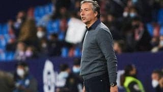 未勝利で最下位レバンテ、10月就任のハビエル・ペレイラ監督を解任…2カ月もたず