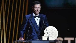 「ファンがいなければ個人賞は受賞できない」新設の「ストライカー・オブ・ザ・イヤー」を受賞したレヴァンドフスキが感謝