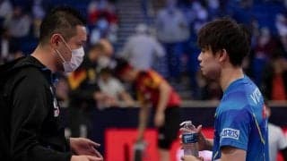 男子日本代表・田勢監督「男子は海外経験が少ない」海外リーグ派遣も視野に＜世界卓球2021＞