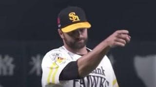 「涙止まらない」「伸びが凄い」鷹サファテ、引退の“惜別ムービー”にファン感動