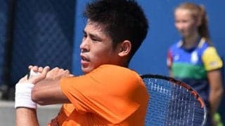 内田海智、逆転で初戦敗退