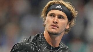 ズベレフが短パン姿で肉体美を披露、トレーニングの模様をSNSで公開