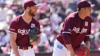 楽天がブセニッツと宋家豪の残留を発表　宋は今季自己最多の63試合に登板