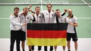 ドイツがイギリスにリベンジ。14年ぶりにデビスカップ準決勝進出