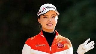 23歳セキ、46位→4位に急浮上　強風跳ねのけ「69」に笑顔「風が吹いたらチャンスと…」