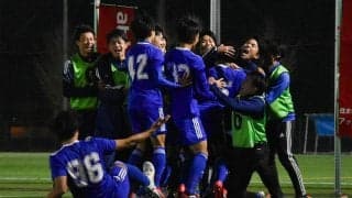 【サッカー部男子】佐藤陽の２得点でＩリーグ準決勝進出