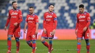 ナポリが2点のリードを守れずサッスオーロにドロー、あわや逆転負けも…《セリエA》