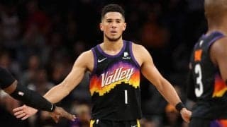 デビン・ブッカーが左ハムストリングを負傷…軽症も数試合欠場の見込み