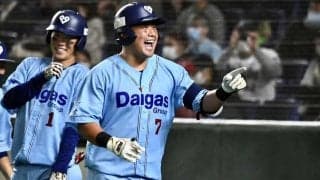 【社会人野球】広島ドラ6末包、修正力示したバックスクリーン弾　プロ入りへ自信「成長できている」