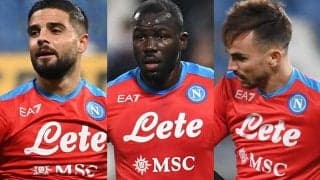 ナポリ、インシーニェ、ファビアン・ルイス、クリバリの負傷を報告