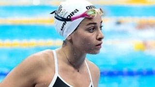 選手村で撮ったシリア競泳女子の“JAPAN”スカジャンに称賛「イケてる」「超可愛い」【東京五輪総集編】