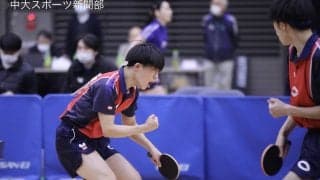 ２戦連続のストレート勝ち！優勝に向け弾みをつける－関東学生卓球秋季リーグ戦　対日体大、法大