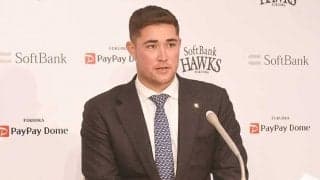 鷹リチャード「GMが優しかった」　上積み勝ち取り500万増の1160万円でサイン