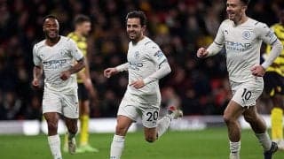 ベルナルド2発のシティが公式戦7連勝!　チェルシー抜き今季初のリーグ首位浮上!《プレミアリーグ》