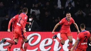 アタランタが5連勝、敗れたナポリは首位陥落で3位後退《セリエA》