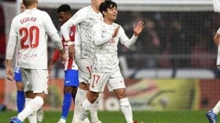 久保建英、アトレティコを下す劇的決勝弾！　今季初ゴールの心境は…？