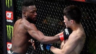 【格闘技／UFC】マネル・ケイプ、カーフキックから怒涛の連打でTKO勝利　「来年はチャンピオンになる」