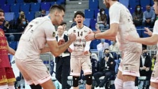 石川祐希のミラノ　髙橋藍入団予定のパドヴァに勝利