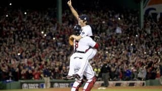 【MLB】上原浩治氏がもたらした“最高の瞬間”　歓喜のシーンがRソックス本拠地の名場面に選出