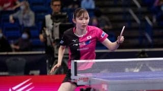 早田ひな、決勝進出ならず　21歳対決は中国・孫頴莎に軍配＜卓球・WTTカップファイナル＞