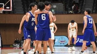 【バスケットボール部男子】青学大に勝利し、インカレ１回戦突破