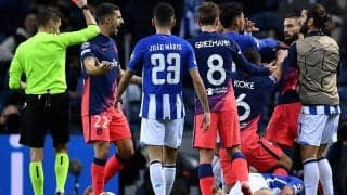 イエロー4枚レッド4枚、ラリアットに肘打ち…ポルトとアトレティコの一戦が乱闘に発展